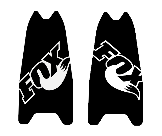 Fox Float Shock Guard Decal