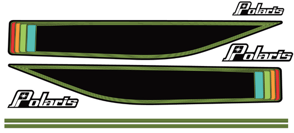 1983 Polaris Sport Hood Decals