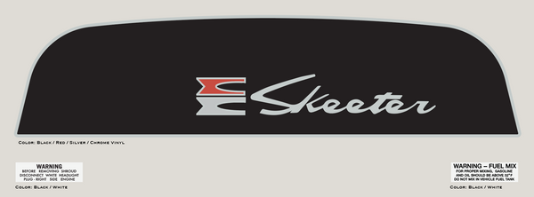 1967 Evinrude Skeeter Dash Decals