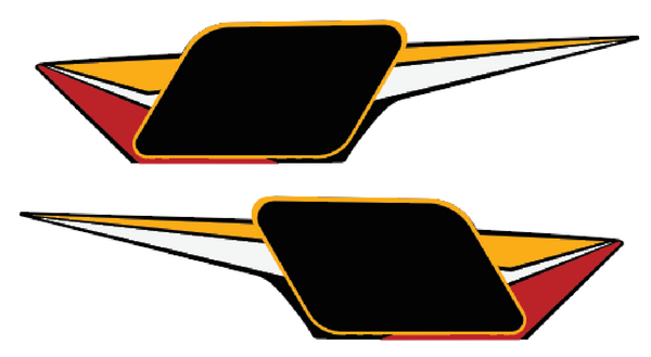 2003 Arctic Cat Sno Pro Number Plate Decals