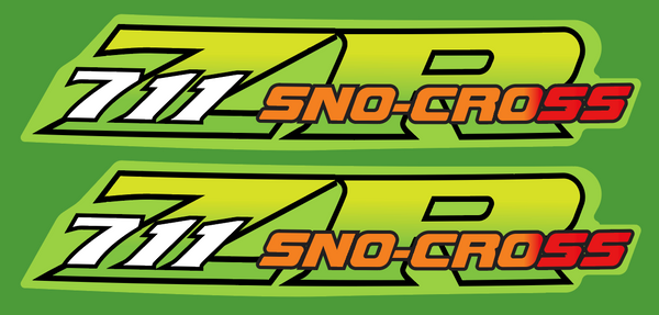 2002 Arctic Cat 711 Sno-Cross Decals