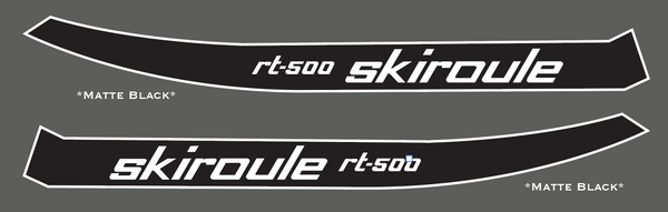 1970 Skiroule rt-500 Hood Decals