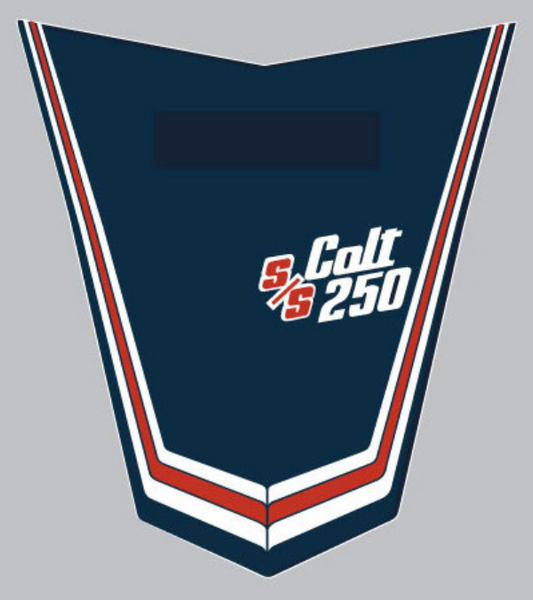 1976 Polaris Colt s/s 250 Top Hood Decal