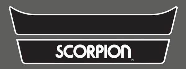 1978 Scorpion Whip/Sting Top Hood Decal