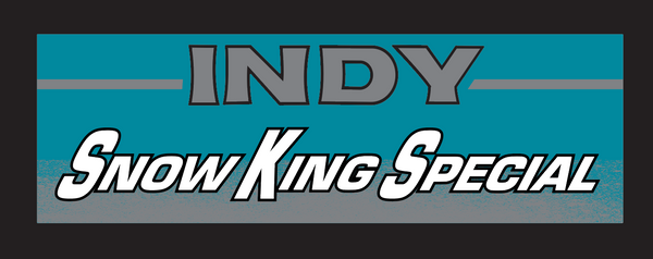 Polaris INDY Snow King Special Tunnel Decal (Teal)
