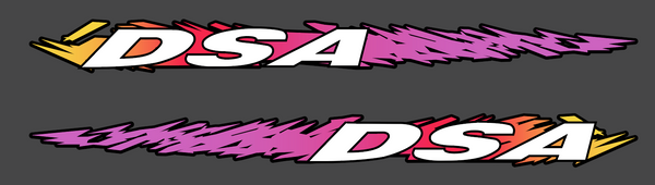 1998 Ski-Doo Mach 1 DSA Trailing Arm Decals