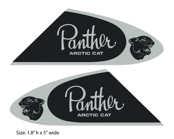 Arctic Cat Panther Helmet Decals