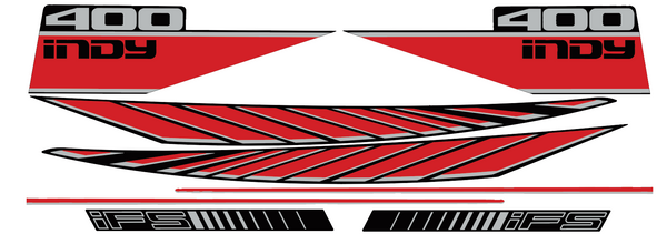 Polaris 1987 400 Indy Edition Decal Kit