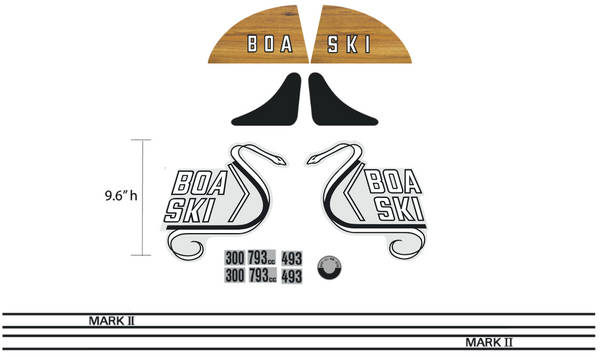 1971 Boa-Ski Mark I/II Decal Set