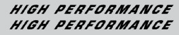 1998 Polaris 700 XC High Performance Hood Decals