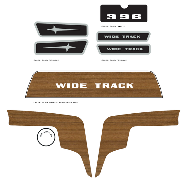 1971 Sno Jet Super Jet Wide Track Decals