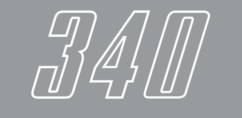 1974 Arctic Cat Sno Pro Engine Model Decals