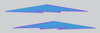 1998 Polaris 600 XC Nose Stripe Tip Hood Decals
