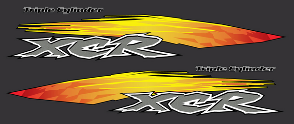 2003 Polaris XCR Main Hood Decals