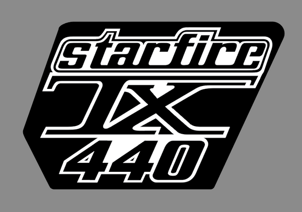 1976 Polaris Small Starfire TX 440 Decal