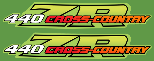 2002 Arctic Cat 440 Cross-Country Decals
