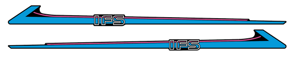 1994 Polaris Indy Sport IFS Trailing Arm Decals