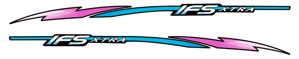 1998 Polaris Indy Trail Trailing Arm Decals