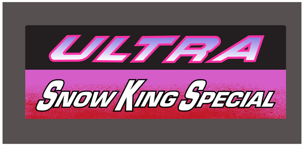 1996 Polaris Ultra Snow King Special Tunnel Decal