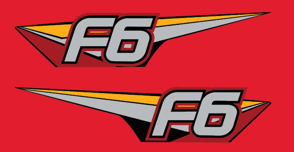 2004 Arctic Cat Firecat F6 Team Edition Hood Decals