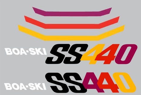 1974 Boa-Ski SS Decal Set
