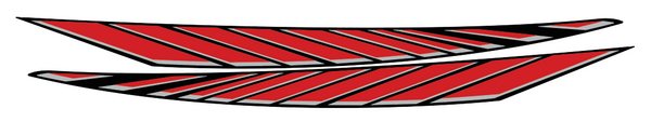 Polaris 1987 400 Indy Edition Main Side Decals