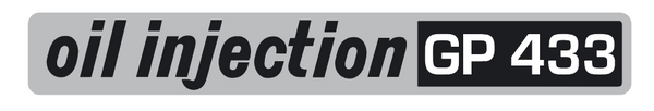 Yamaha 1972 GP433 oil Injection Decal