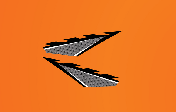 2004 Polaris XR 800 Front Side Decals