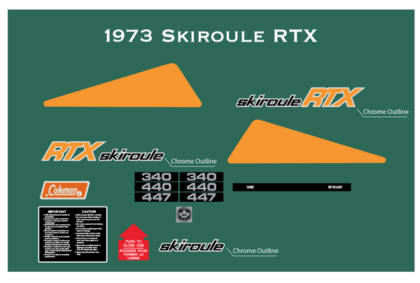 1973 Skiroule RTX Kit