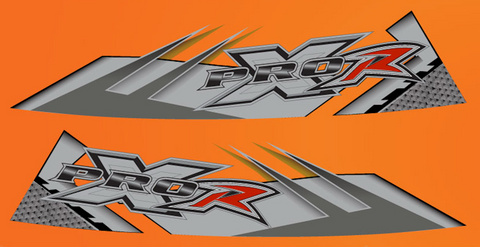 2004 Polaris XR 800 Main Hood Dome Coated Decals