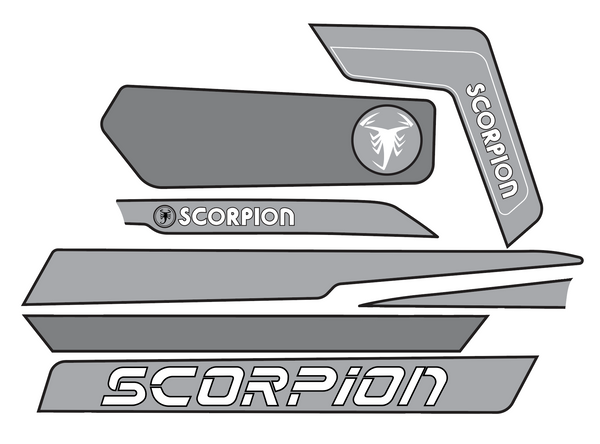 1980 Scorpion Snopro Decal Kit