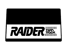 1974 Raider Twin Track Back Decal