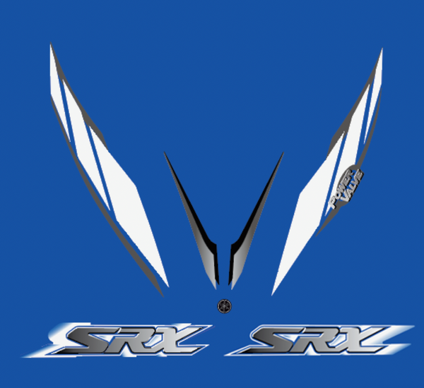 2002 Yamaha SRX Hood Decals