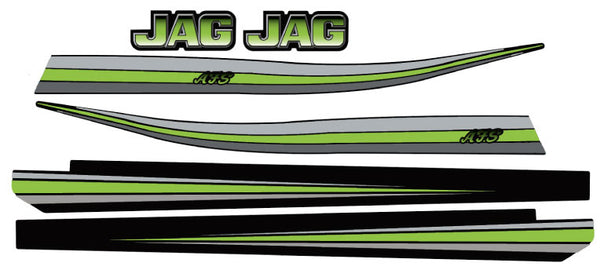 1990 Arctic Cat Jag Hood & Tunnel Decal Kit