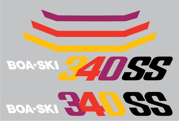 1974 Boa-Ski SS Decal Set