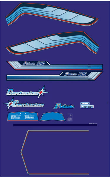 Polaris 1980 500 Centurion Decal Kit
