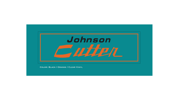 1970's Johnson Cutter Decal
