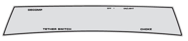 Yamaha Exciter 250 Dash Decal