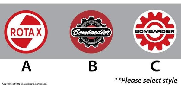 1964 - 1970's Ski-Doo Recoil Decals