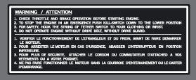 1980 Yamaha Exciter 440 Fuel Tank Decal