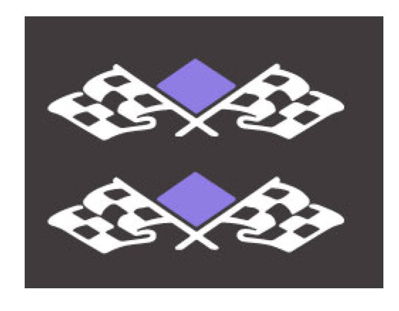 1996 Polaris Indy SP Ultra Checkered Flag Decals