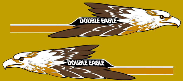 1974 Double Eagle Raider Hood Decals