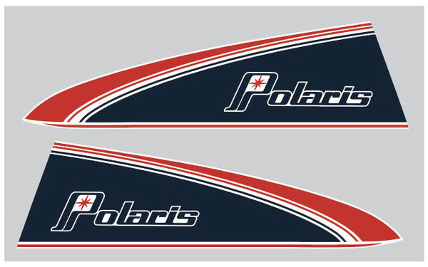 1977 Polaris Colt s/s Hood Decals