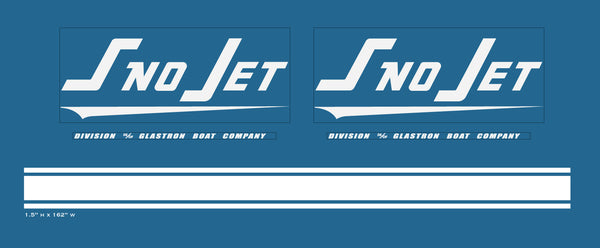 Sno-Jet Sleigh Decals