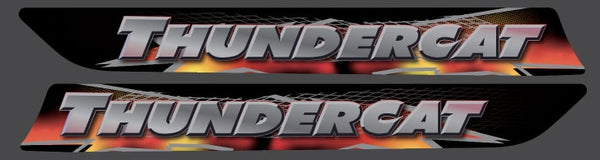 2002 Thundercat Arctic Cat Side Hood Decals