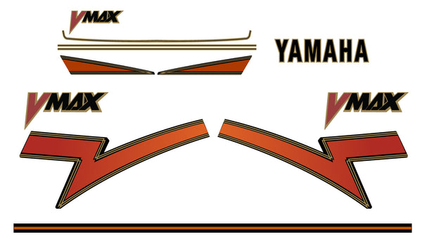 Yamaha 1987 V-Max Hood Decals