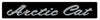 1970-74 Arctic Cat Front Hood Script Chrome
