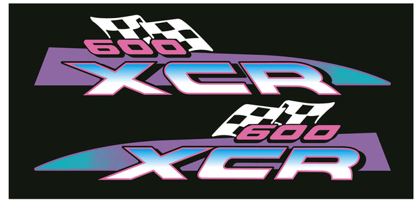 1996 Polaris SP XCR 600 Lower Hood Decals