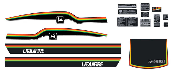 1982 John Deere Liquifire Full Decal Set