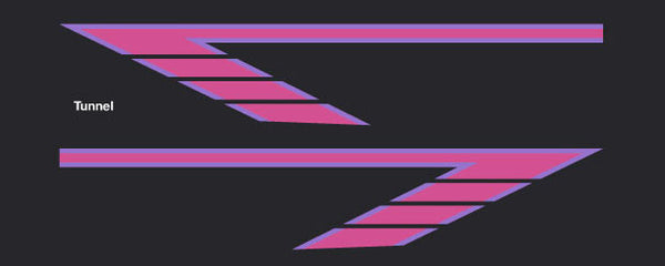Polaris 1994 Indy Storm Tunnel Decals
